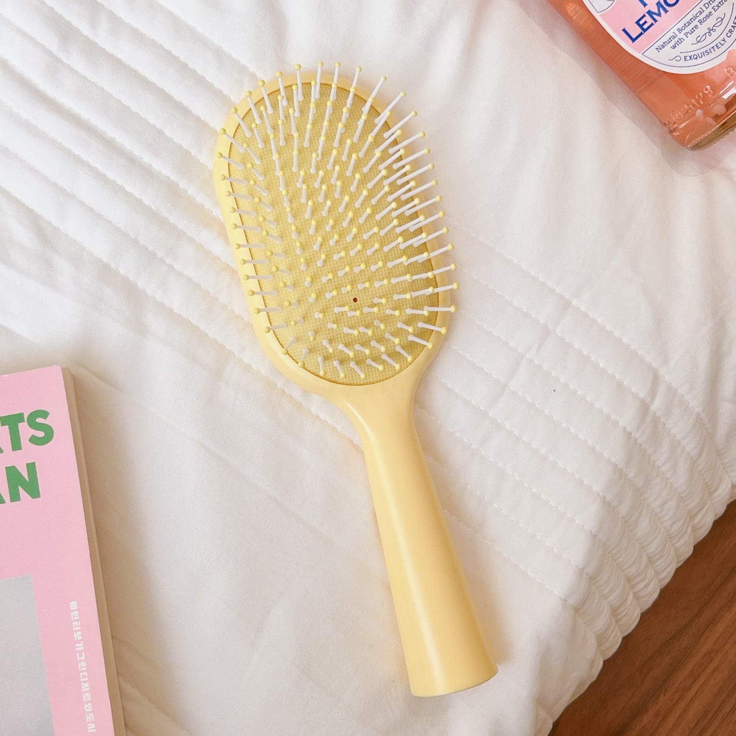 Brosses et peignes à cheveux bouclés portables à coussin d'air mignon