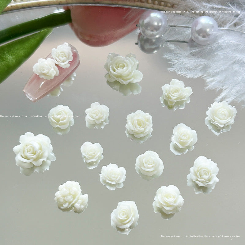 Pure Rose Carving Ornament Material Package Nail Care Nail Art