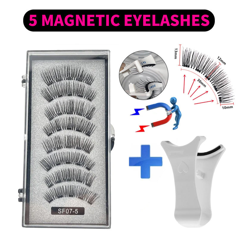 Series Magnetic Eyelashes Natural Simulation Curling False Lashes