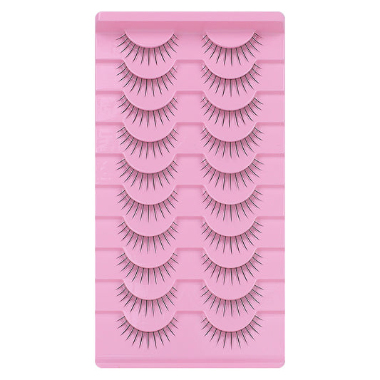 Acrylic Eyelashes Pairs Natural Thick Three-dimensional False Lashes