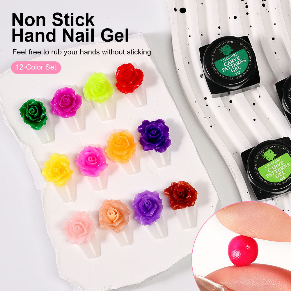 Modeling Embossment Gel Uv Mud For Nail Tool Set