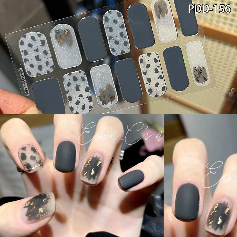 Love Waterproof Durable Applique Finished Patch Nail Art