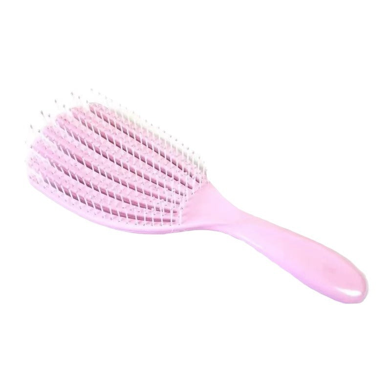 Coquille creuse forme moelleuse coiffure massage méridien pour brosses et peignes à cheveux