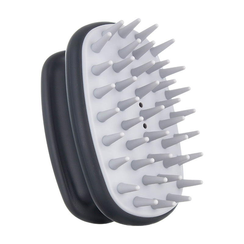 Brosses et peignes à cheveux en silicone pour nettoyage et massage du cuir chevelu des méridiens de la tête pour femmes et hommes