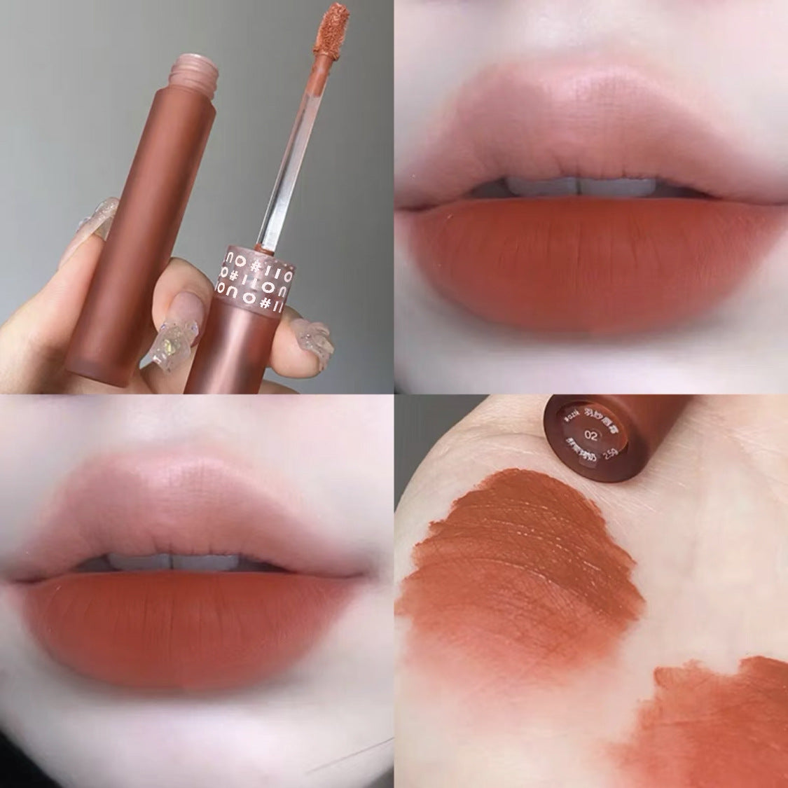 No Stain On Cup Soft Mist Cinnamon Lip Glosses