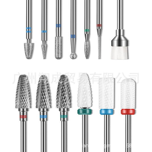 Manicure Novice Integrated Grinding Head Suit Nail Tool Set