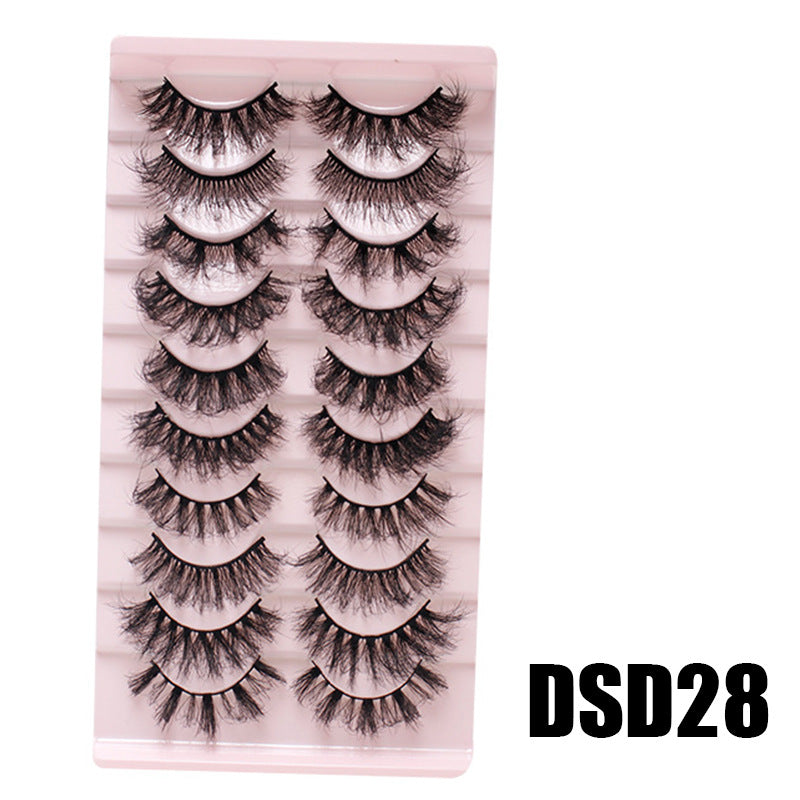 Explosion Style For Suit Thick Natural False Lashes