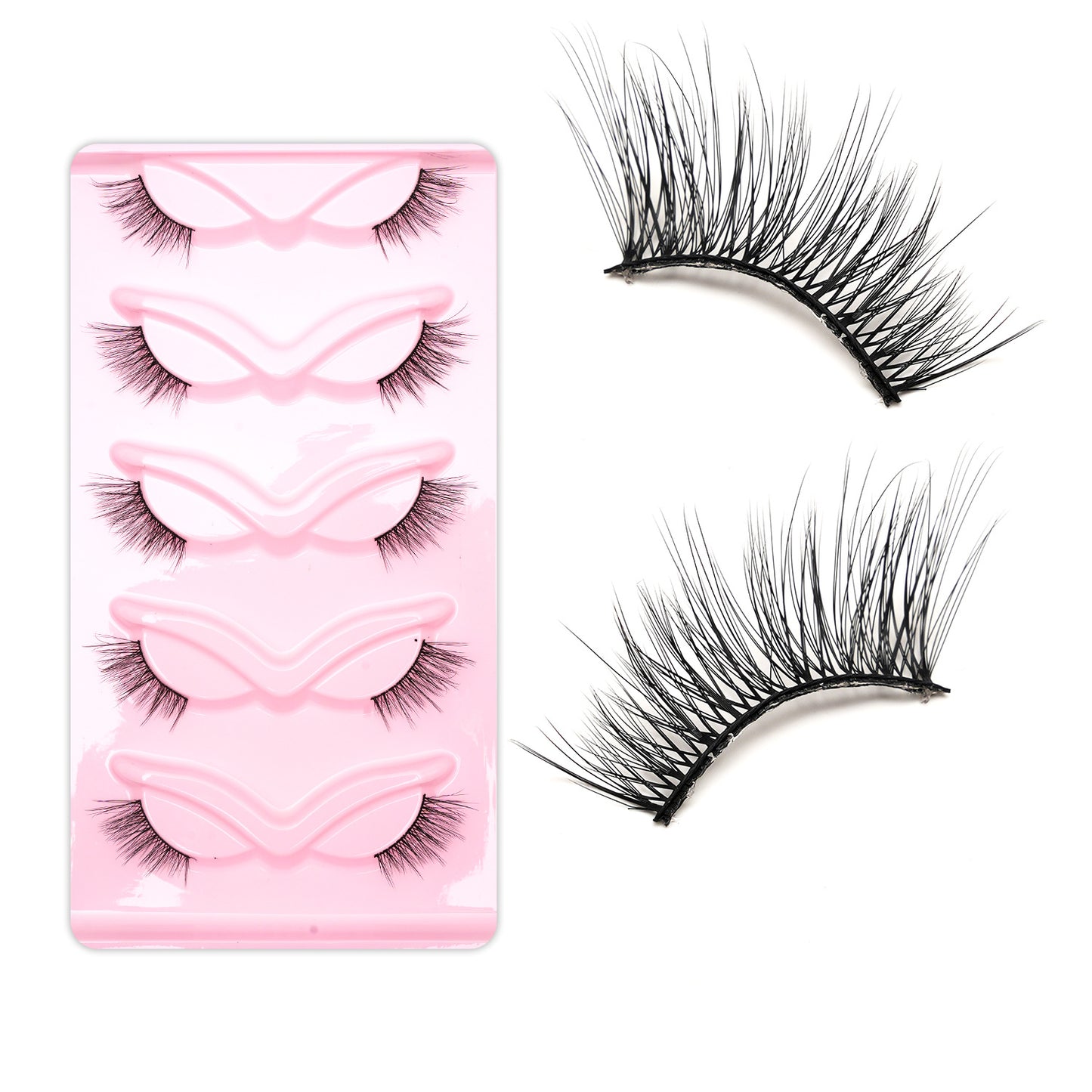 Fox Oblique Eyelashes Fluffy Thick Curl False Lashes