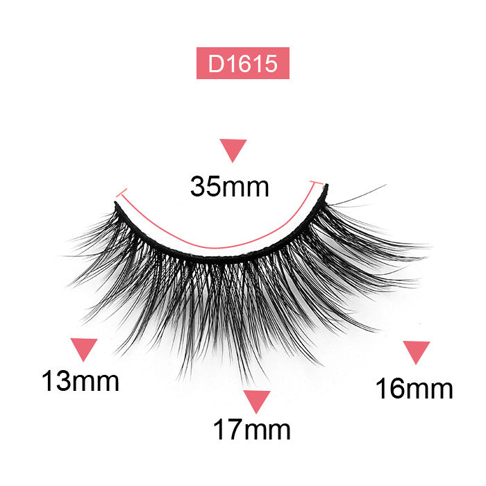 Coffret de faux cils épais, doux et bouclés