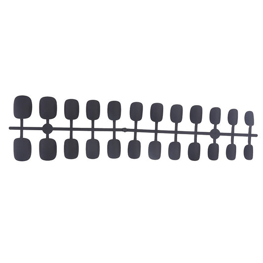 Children's Short Head Matte Shaped Piece Pieces Nail Art