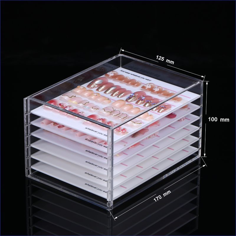 Handmade Wear Display Box Deposit Transparent Makeup Accessories