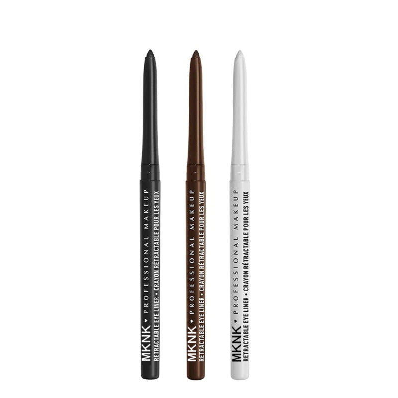 Eyeliner crémeux en gel rétractable automatique pour ver à soie