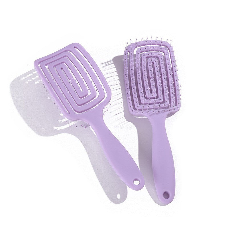 Macaron Color Series Temperament Long Styling Hair Brushes & Combs