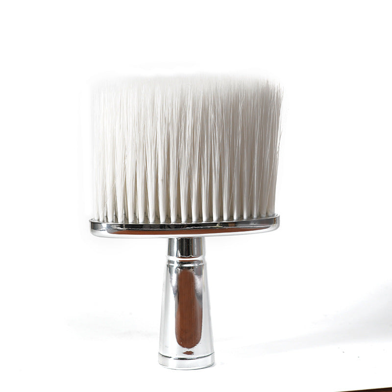 Brosse pour le nettoyage des accessoires de maquillage à fond plat en salon