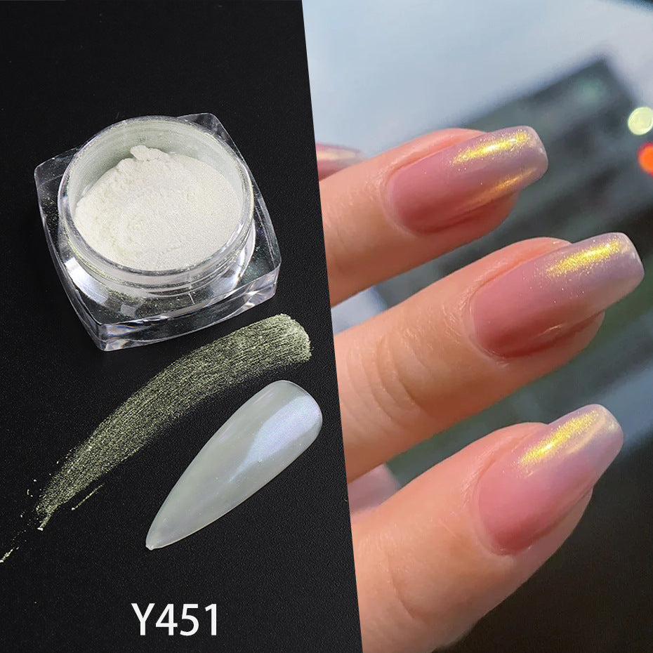 Aurora Pearl Moonlight Powder Manicures Decoration Nail Art