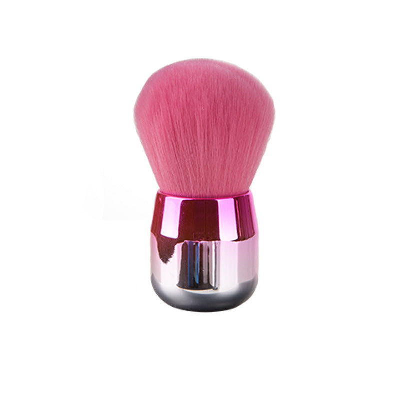 Pinceau en forme de champignon pour coupe de cheveux, poudre, grand accessoire de maquillage simple