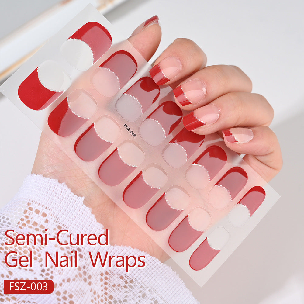 Innovative Attractive Durable Gel Therapy Soft Nail Stickers