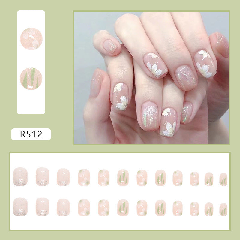 Glue Diamond Beauty Pure Desire Ice Nail Stickers