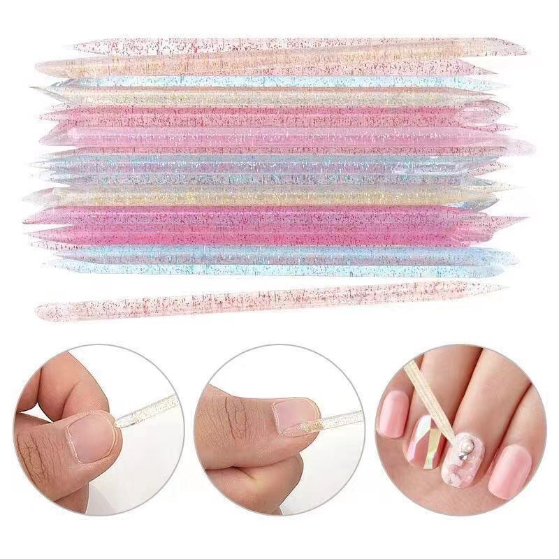 Outils Gelée Colle Combinaison Éponge Frotter Cristal Ensemble D'outils À Ongles