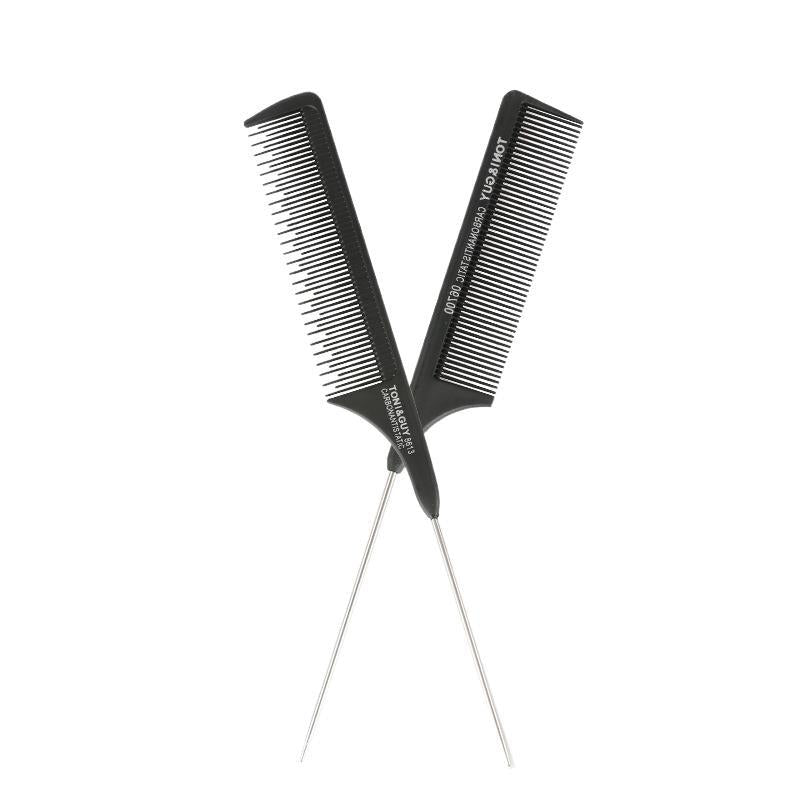 Brosses et peignes à cheveux en plastique pour salon de coiffure pour femmes et hommes