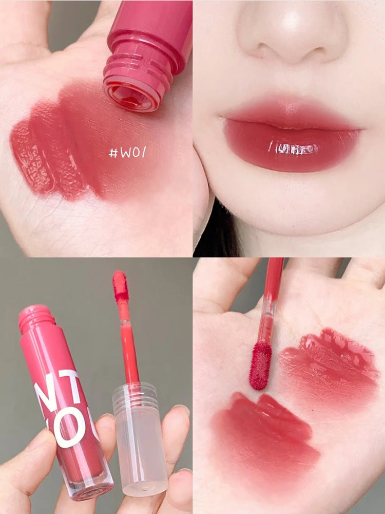 Mouth Red Mud Fingertip Matte Mirror Lip Glosses