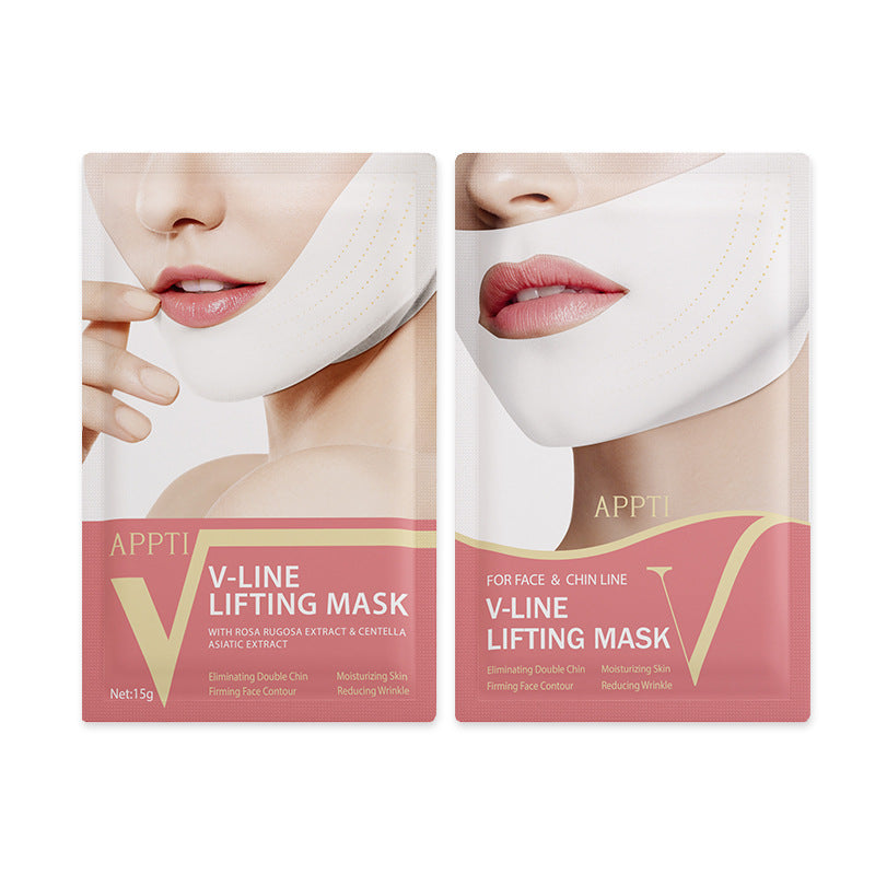 Source Double Mask Soin du visage Hydrogel raffermissant et liftant pour le menton