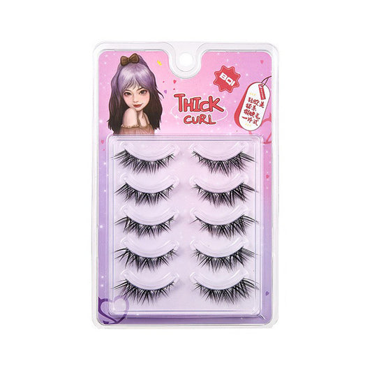 Fox Eyelashes One-piece Natural Lower Thick False Lashes