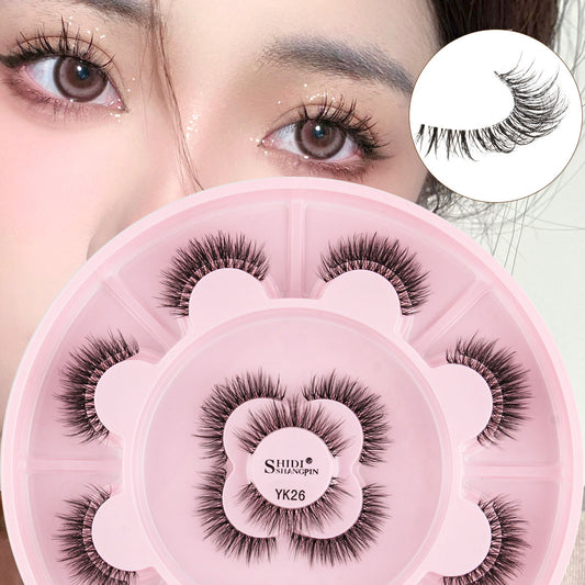 Natural Thick Exaggerated Sheer Root Tail False Lashes