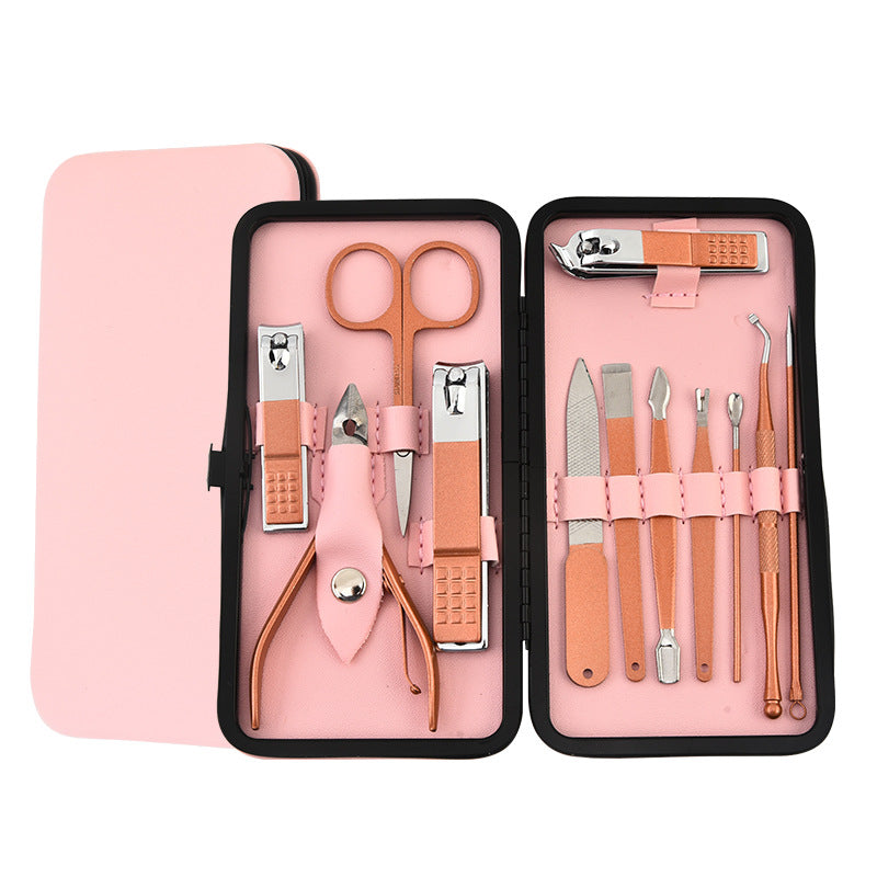 Ensemble complet d'outils pour ongles pour manucure et beauté à domicile