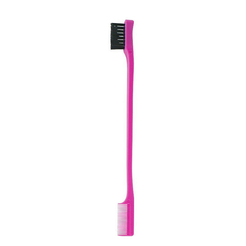 Brosse à sourcils à double extrémité pour coupe cassée Accessoires de maquillage