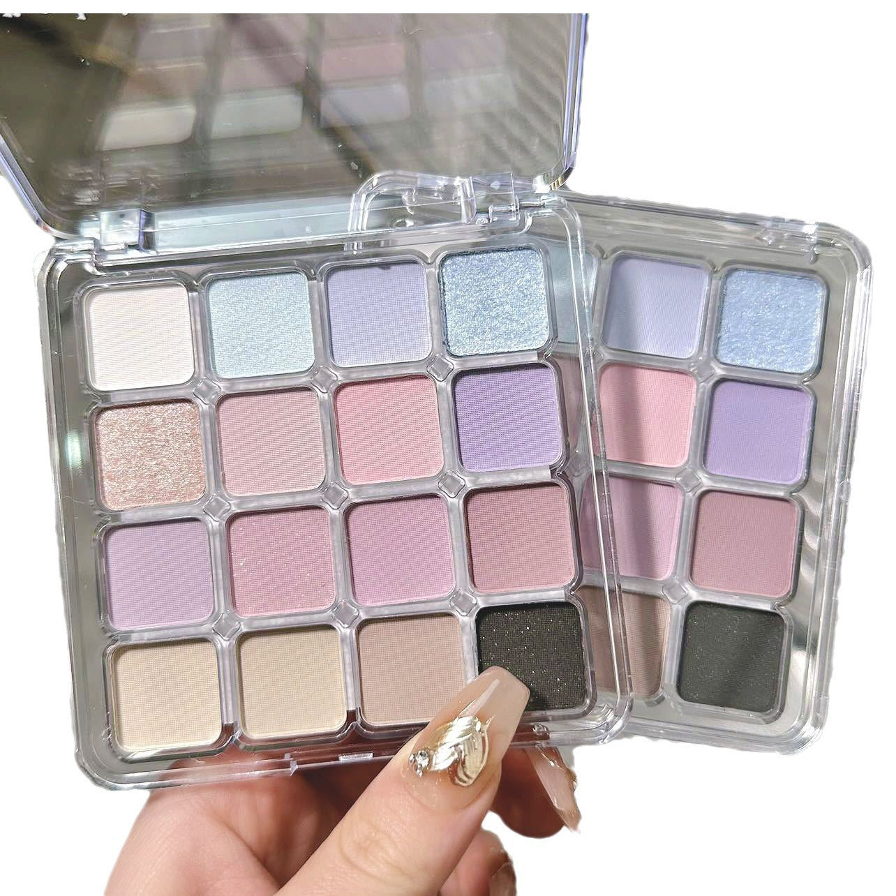 Shadow Plate Matte Shimmer Thin Glittering Eyeshadow