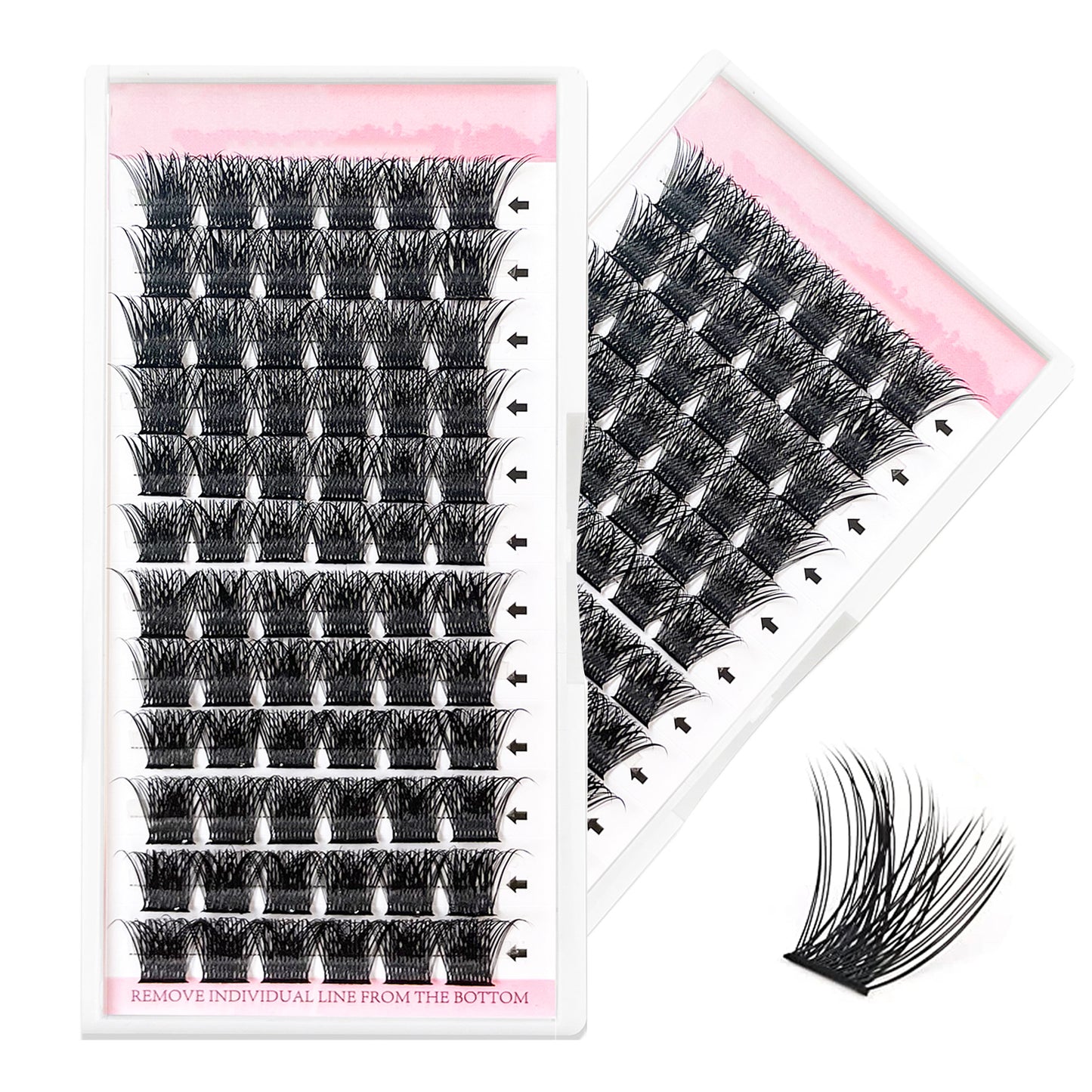 Unique Fashion Thick Eyelashes Segmented Simulation False Lashes