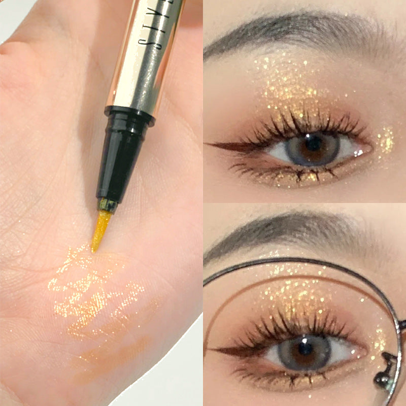 Pour estomper une seule pièce en formant un eye-liner doux