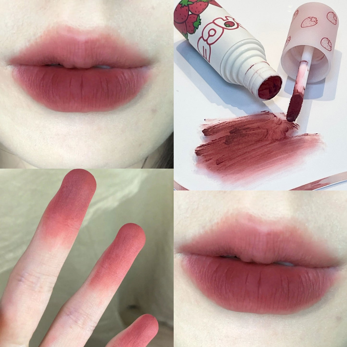 Mud Matte Finish Lacquer Small Round Lip Glosses