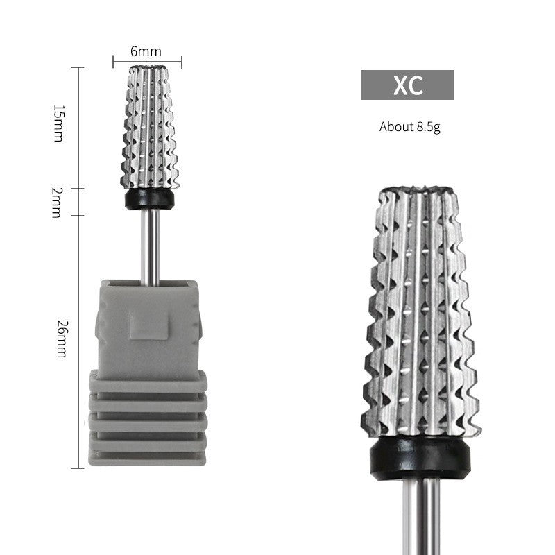 Hard Tungsten Steel Grinding Head Quick Removal Nail Art