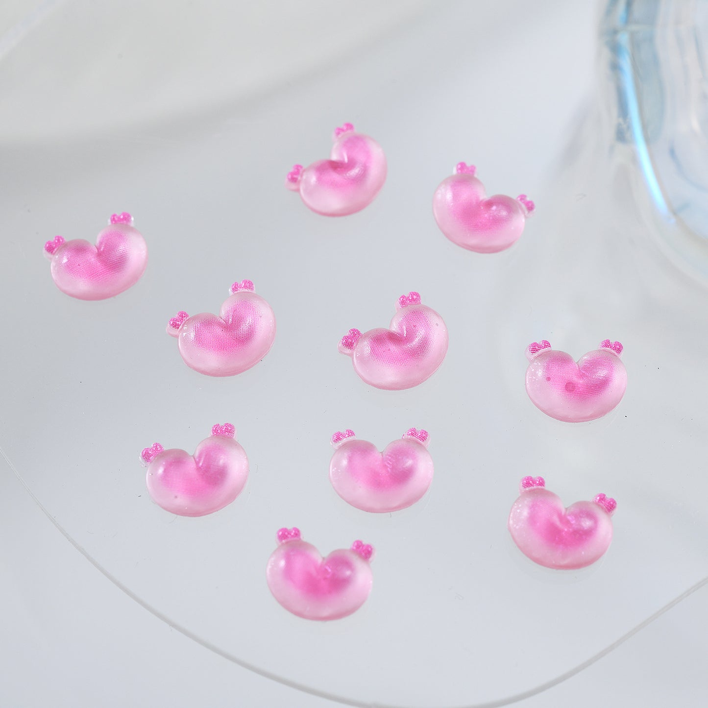 Pig Ornament Cute Cartoon Pink Mini Nail Care Nail Art