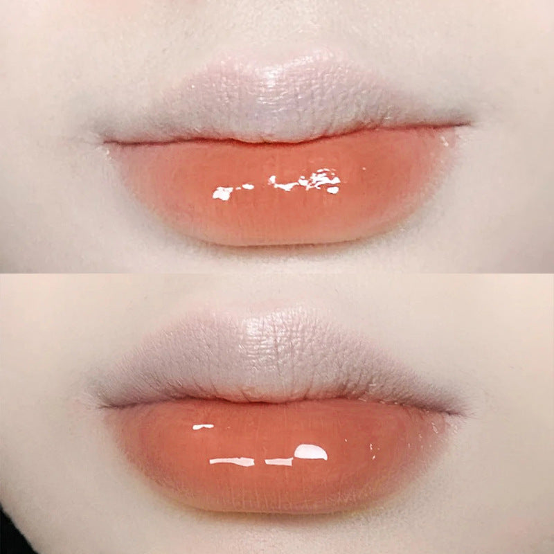 Strawberry Water Light Lacquer Mirror White Lip Glosses