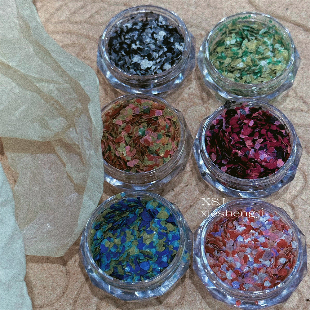 Ornament Mixed Mineral Fragments Mix Match Nail Care Nail Art