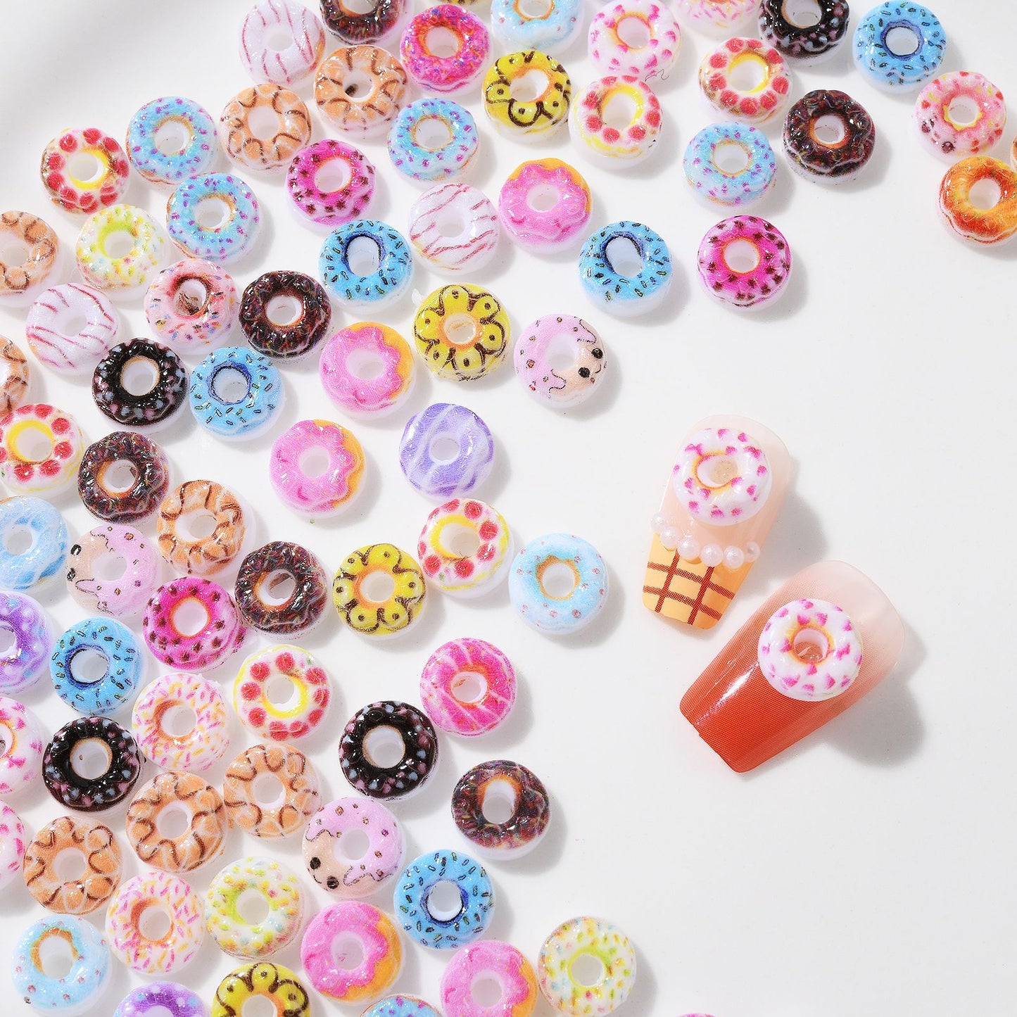 Children's Mini Fun Dessert Barrettes Phone Case Nail Care Nail Art