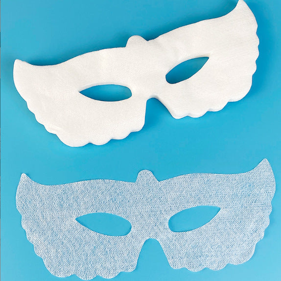 Masque jetable en coton pur pour tampon sec Accessoires de maquillage