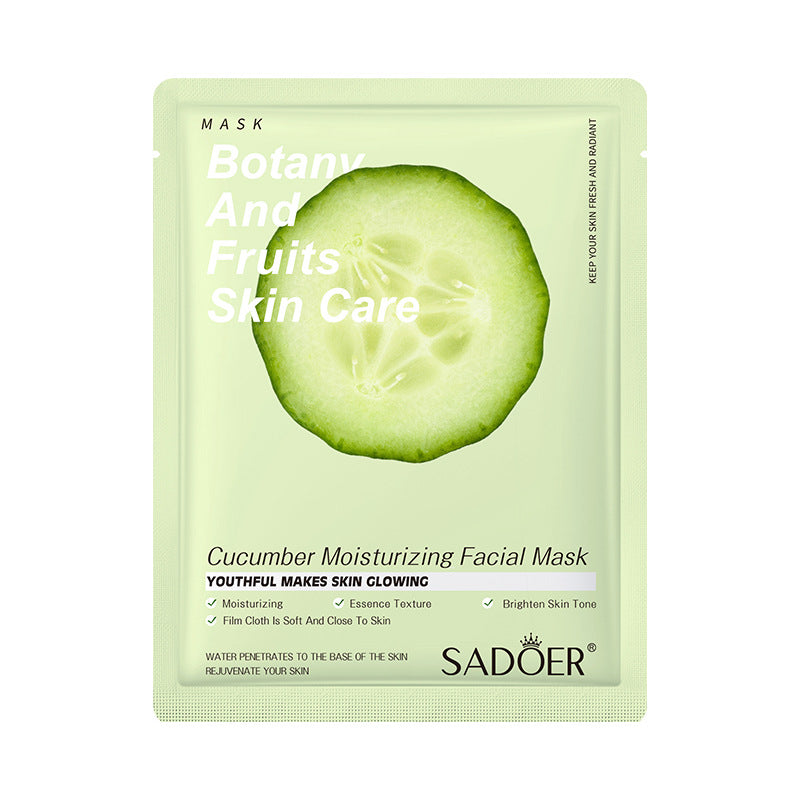 Masque aux fruits anglais Avocat Rose Soin hydratant pour le visage