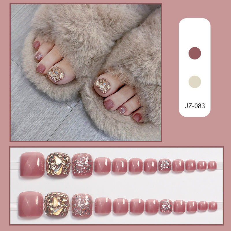 Portez un patch pour les pieds Beauty Piece amovible Nail Art