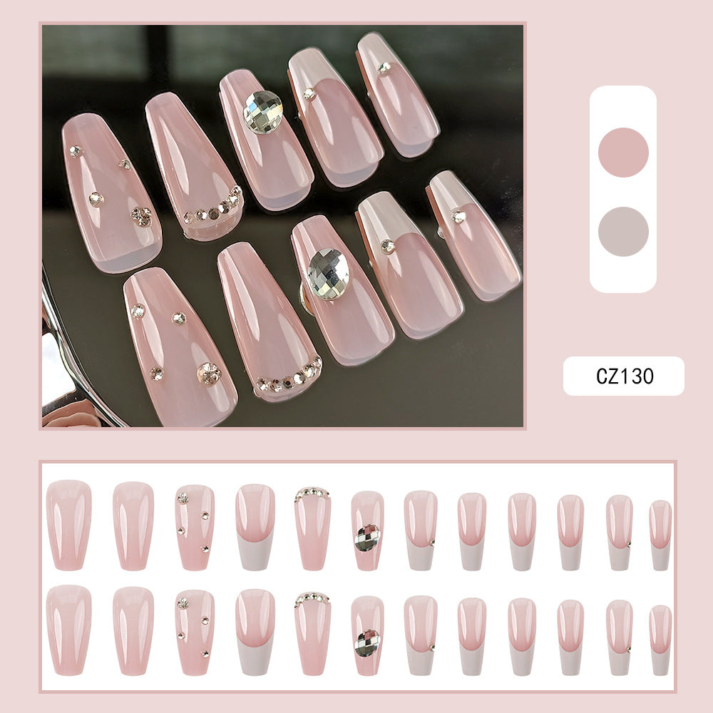 Pièce de beauté longue et faite à la main en forme de papillon pour nail art