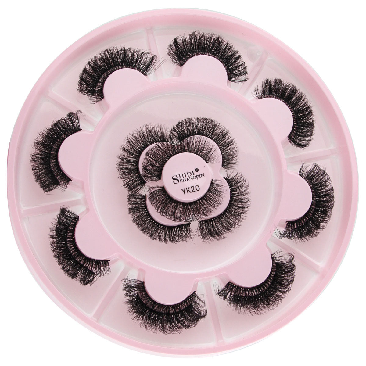 Natural Thick Exaggerated Sheer Root Tail False Lashes