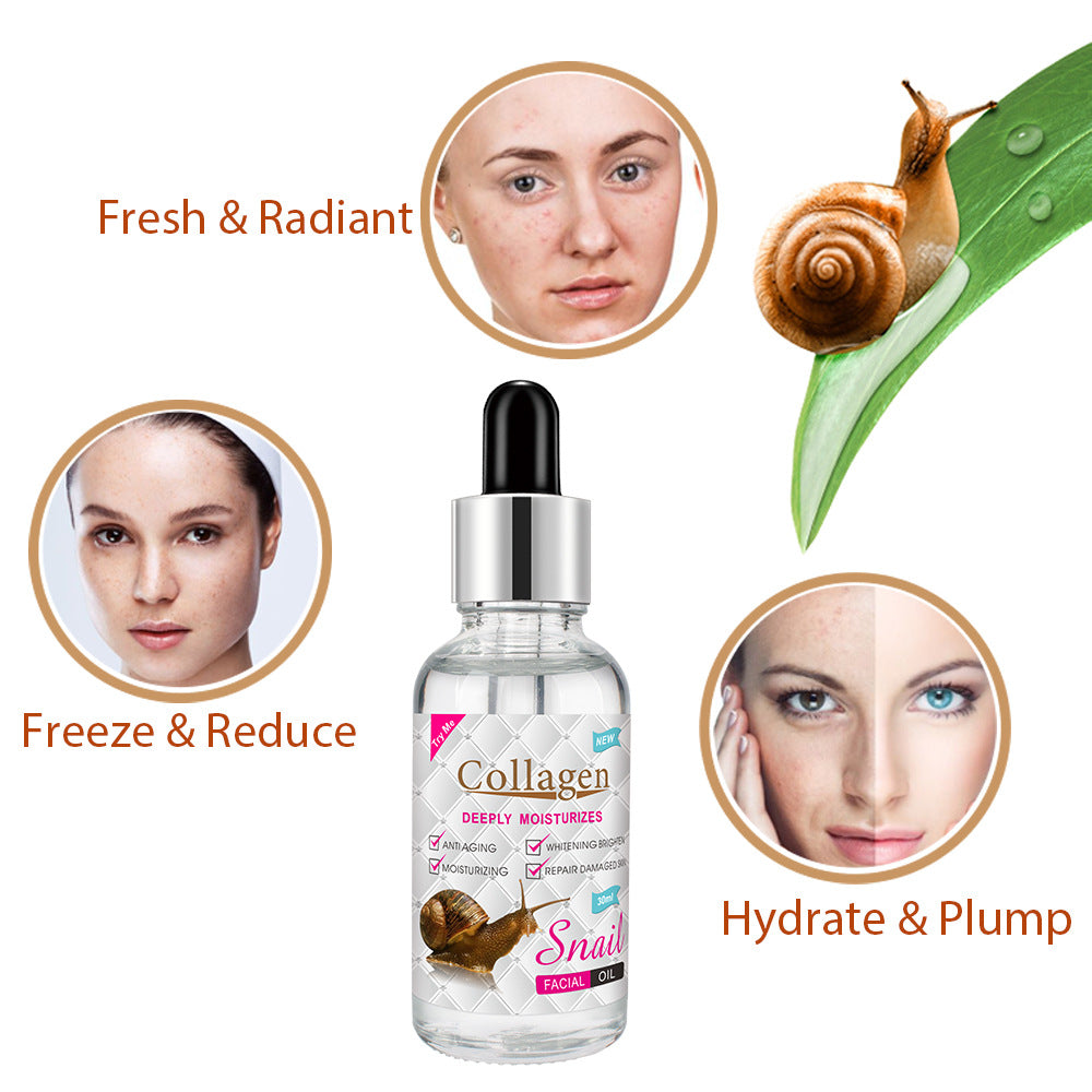 Snail Bone Collagen Massage Oil Facial Face Care