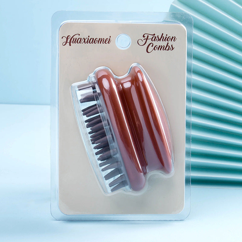 Brosses et peignes à cheveux en silicone pour nettoyage et massage du cuir chevelu des méridiens de la tête pour femmes et hommes