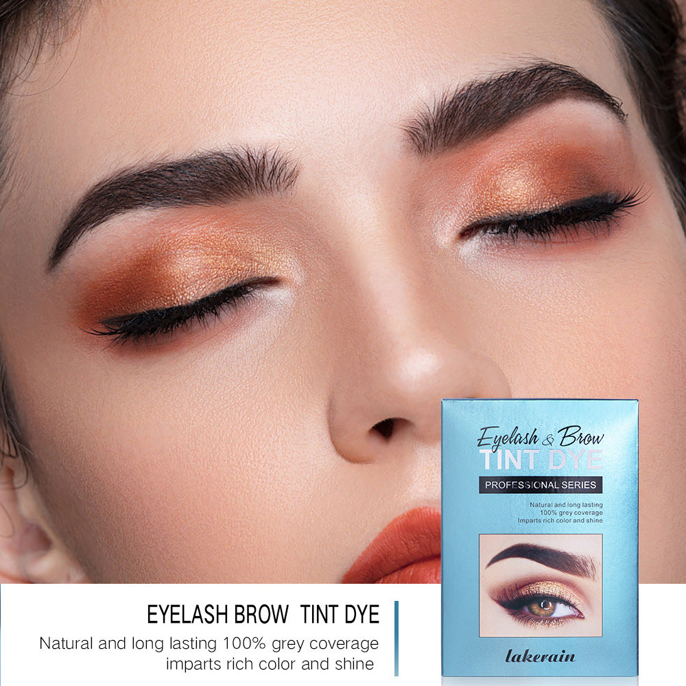 Crème pour sourcils, costume teint en marron et noir, accessoires de maquillage pour les yeux