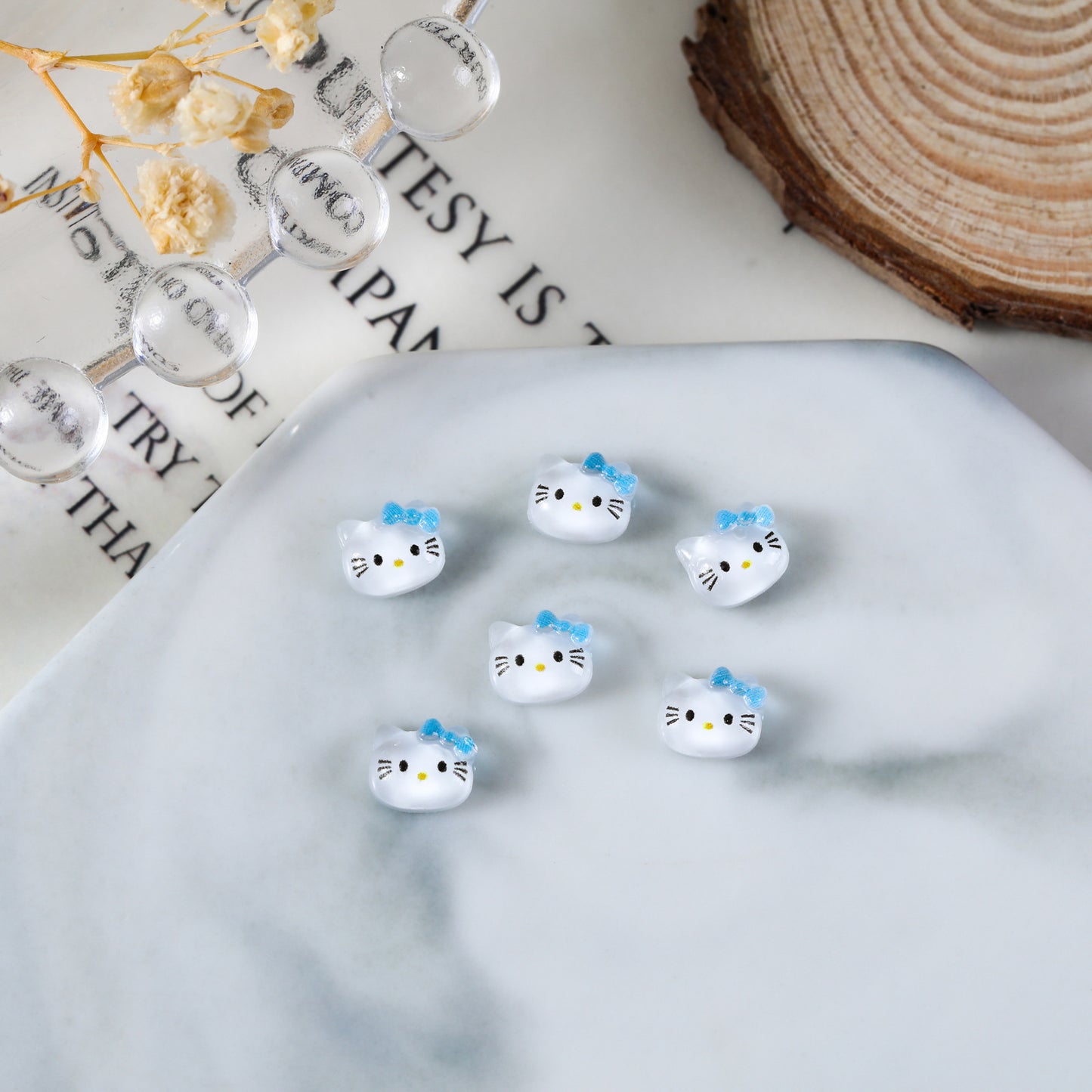 Ornament Cute Cartoon Mini Super Small Nail Care Nail Art