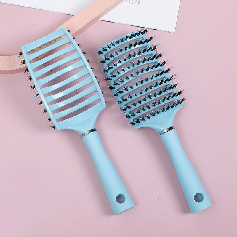 Women's Hairdressing Fluffy Curly Styling Mane Arc Hair Brushes & Combs