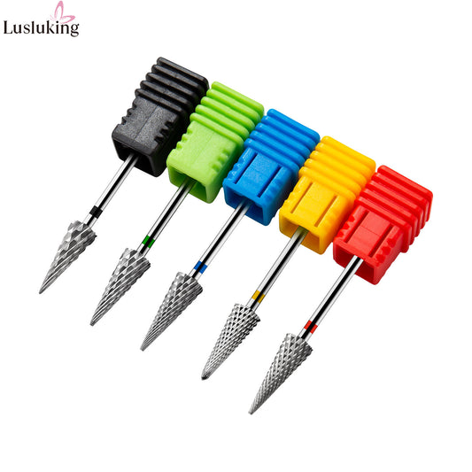 Grinding Head Vacuum Alloy Tungsten Steel Polishing Nail Tool Set